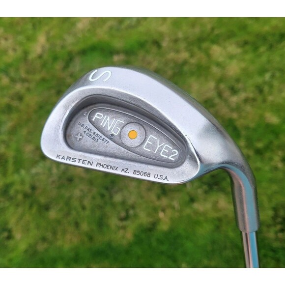 Ping Eye 2 Stainless Steel Yellow Dot Sand Wedge ZZ Lite Steel Shaft Good Grip - Picture 1 of 16